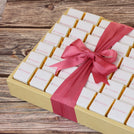 Corporate customized premium chocolate medium leather tray