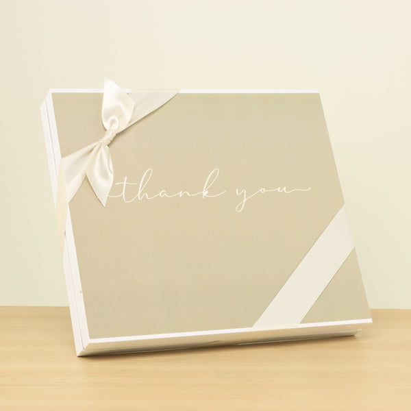 "Thank you" minimalist designed 42 -piece premium chocolate hard box