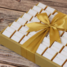 Corporate customized premium chocolate medium leather tray