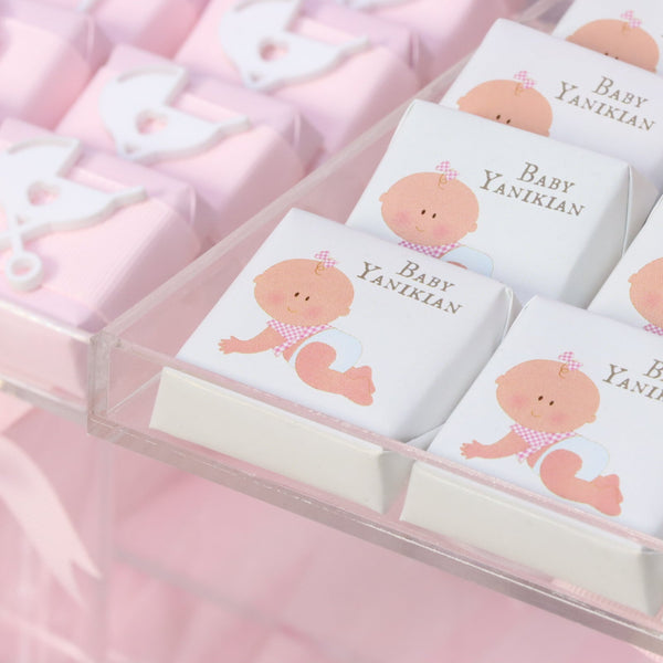 Cherry blossom designed baby chocolate full set up for rent.