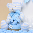 Baby boy teddy decorated chocolate extra large hamper