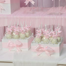 Cherry blossom designed baby chocolate full set up for rent.