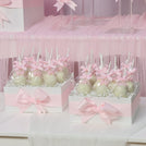 Cherry blossom designed baby chocolate full set up for rent.