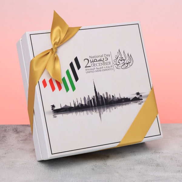 UAE national day designed premium chocolate hard box