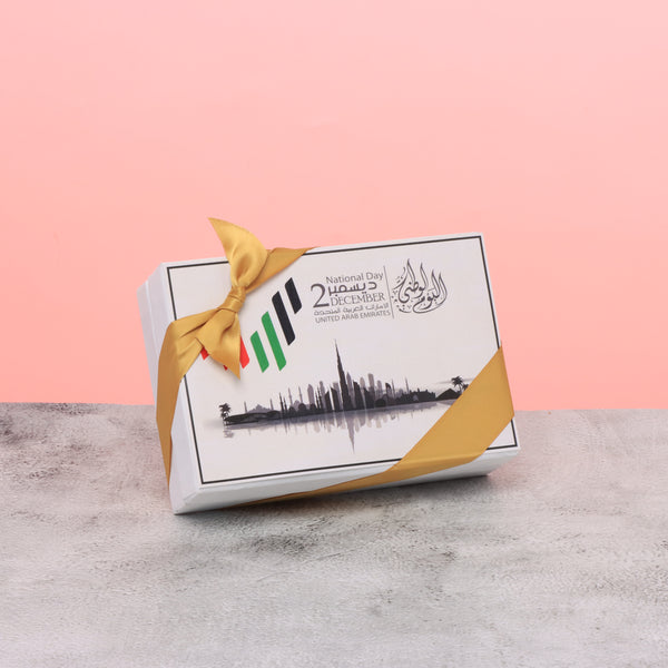 Set of 8 UAE national day designed premium chocolate 6P hard box