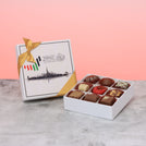 UAE national day designed premium chocolate 9P hard box