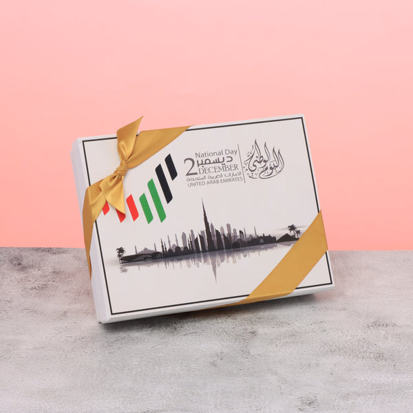 UAE national day designed premium chocolate 12P hard box