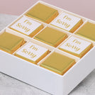 I'm sorry classic gold designed 9P chocolate hard box