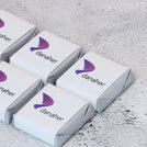 Corporate customized premium chocolate card