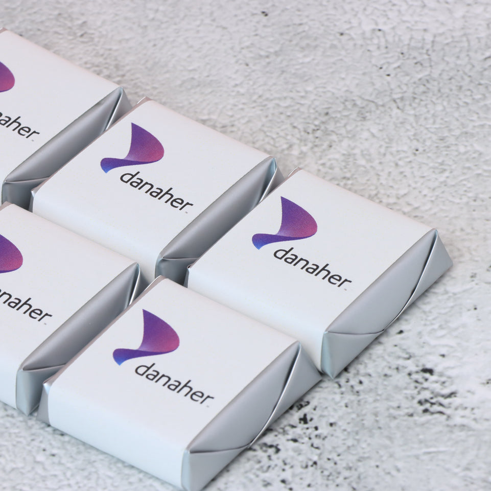 Corporate customized premium chocolate card