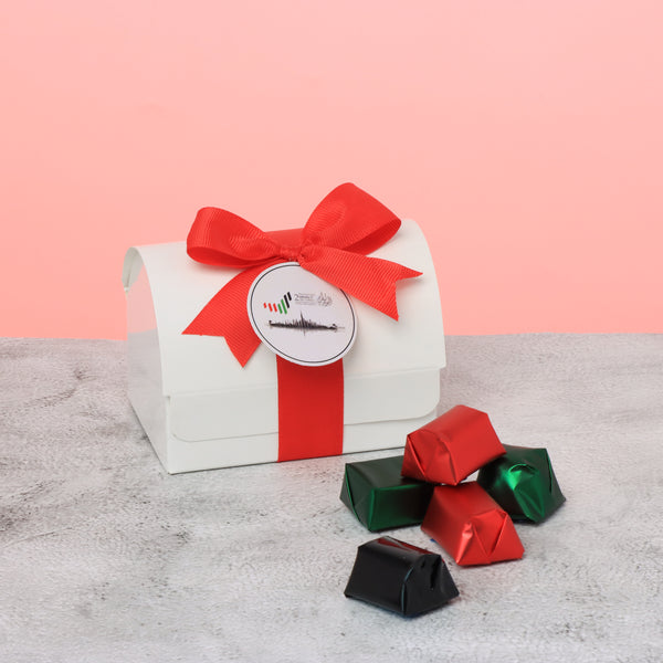 Set of 20 UAE national day designed premium chocolate soft chest box