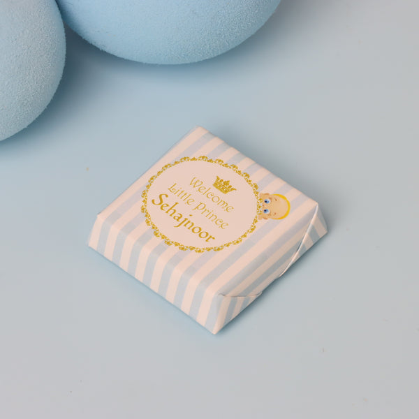 "Welcome Little Prince" designed chocolate