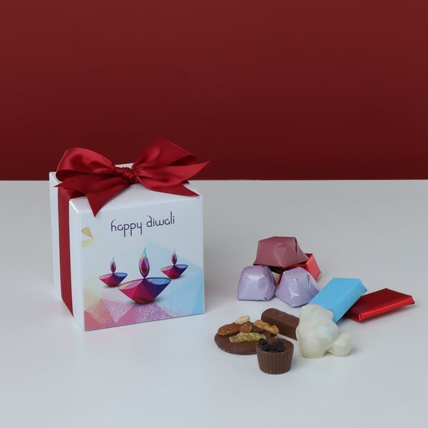 Set of 10 Diwali designed premium chocolate soft box