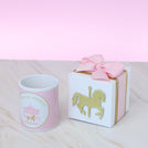 Set of 20 Baby carousel designed mug soft box