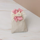 Set of 20 baby crochet decorated premium chocolate & almond dragees bag