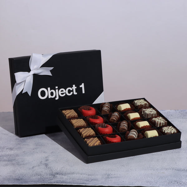Set of 3 Corporate customized premium chocolate 20P hard box
