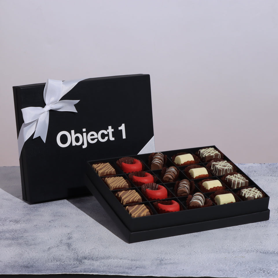 Set of 3 Corporate customized premium chocolate 20P hard box