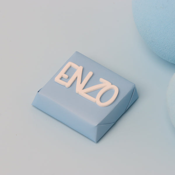 Baby Boy Personalized Acrylic name chocolate