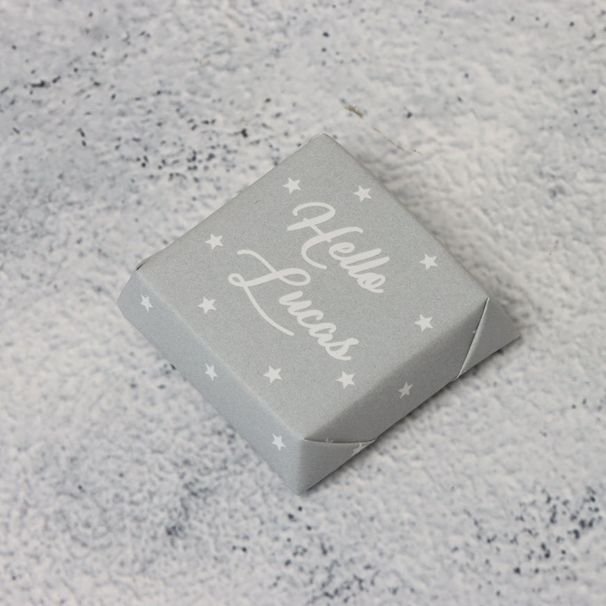 Baby Boy personalized chocolate