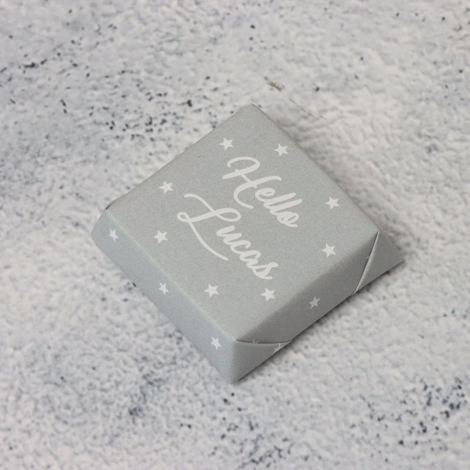 Baby Boy personalized chocolate