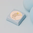 Baby Boy personalized elephant design chocolate