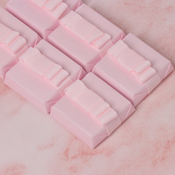 Ribbon decorated chocolate