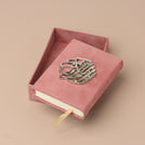 Set of 20 Baby acrylic name decorated velvet Quran box