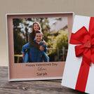 Valentines personalized photo designed chocolate hard box