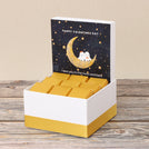 I love you to the moon and back valentine's designed premium chocolate small hamper