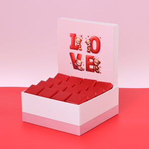 Love teddy valentine designed chocola...