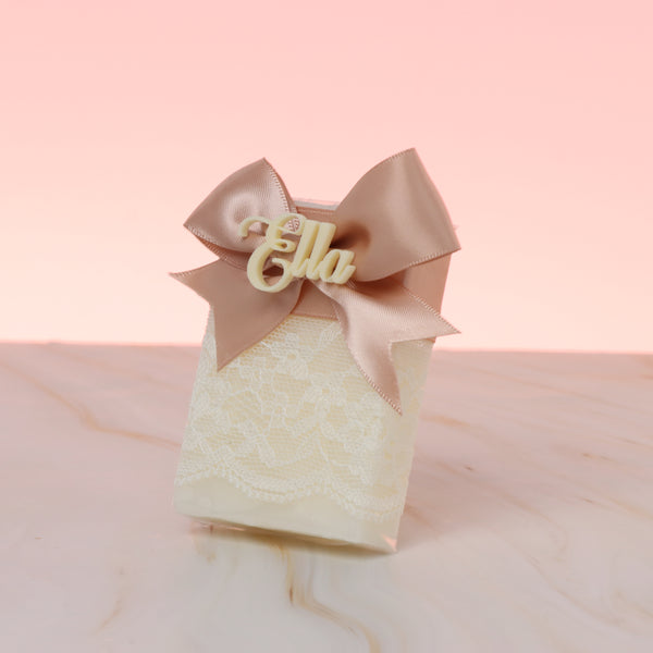 Set of 20 Crown decorated soap favor