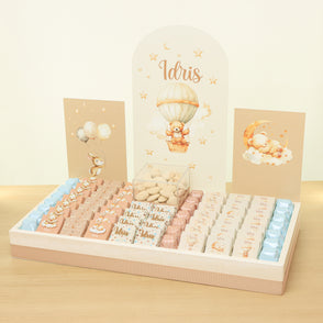 Baby Air balloon theme with acrylic b...