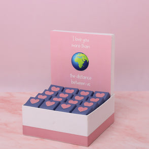 I love you more than the distance bet...