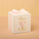 Set of 20 Baby Personalized decorated candle hard box