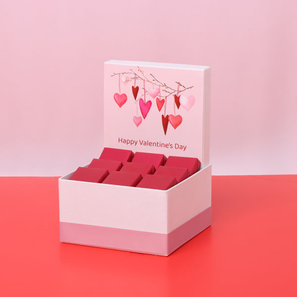 Hearts Tree valentine designed premium chocolate small hamper