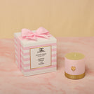Set of 20 Baby Coco Chanel designed decorated candle hard box
