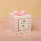 Set of 20 Baby Coco Chanel designed decorated candle hard box