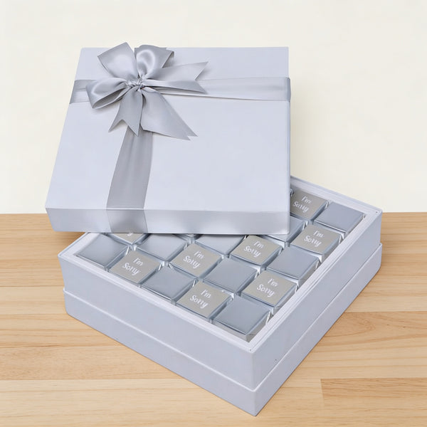I'm sorry classic silver designed 25P chocolate hard box