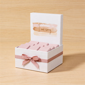 I'm sorry stain designed chocolate sm...