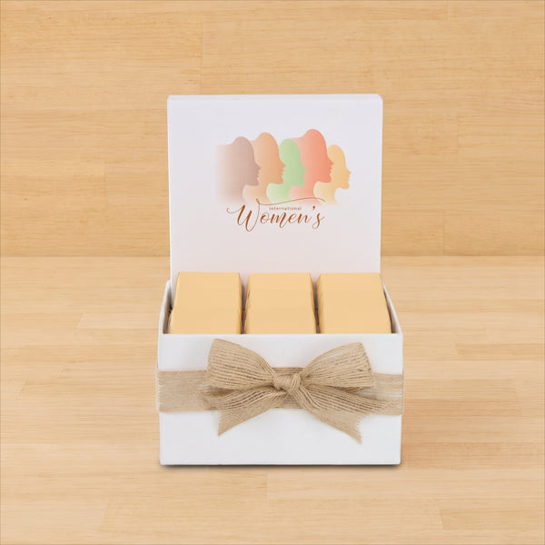 "International women's day" classic designed premium chocolate small hamper