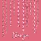 I love you greeting card