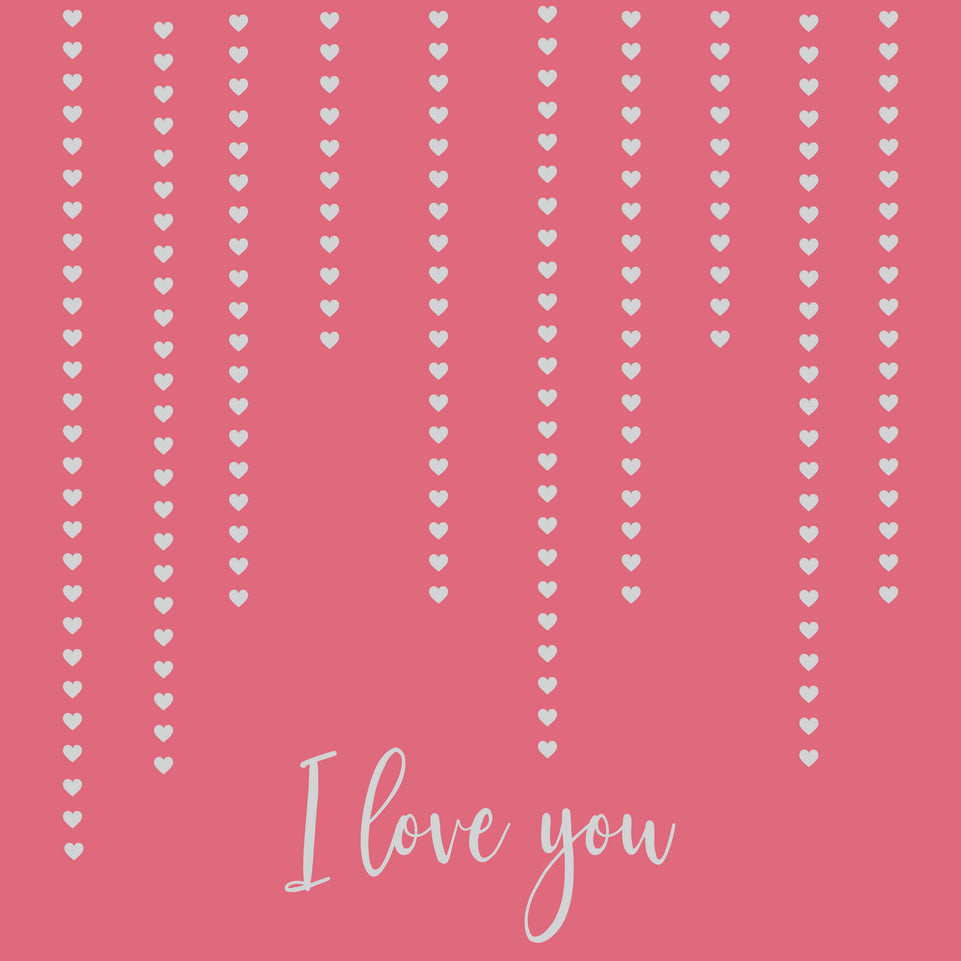 I love you greeting card