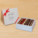 Work bestie designed premium chocolate one layer hard box