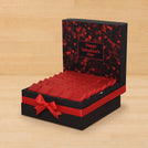 Happy Valentine's Day heart designed premium chocolate large hamper
