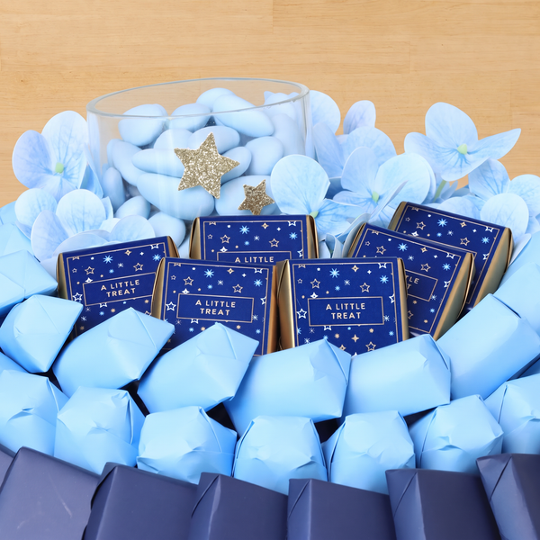 A Little treat designed with premium chocolate round leather tray