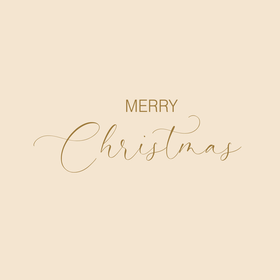 Merry christmas solid color greeting card 5