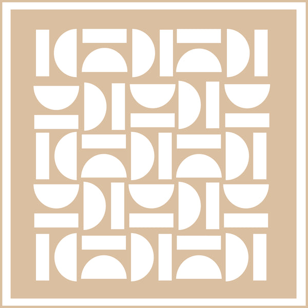 Modern pattern greeting card