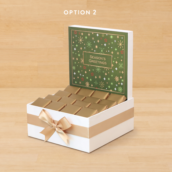 Season's Greeting designed premium chocolate medium hamper