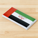 Set of 10 corporate national day designed plain milk loose chocolate bar