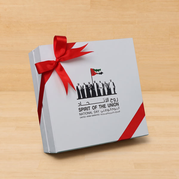 Spirit of the union national day designed premium chocolate hard box